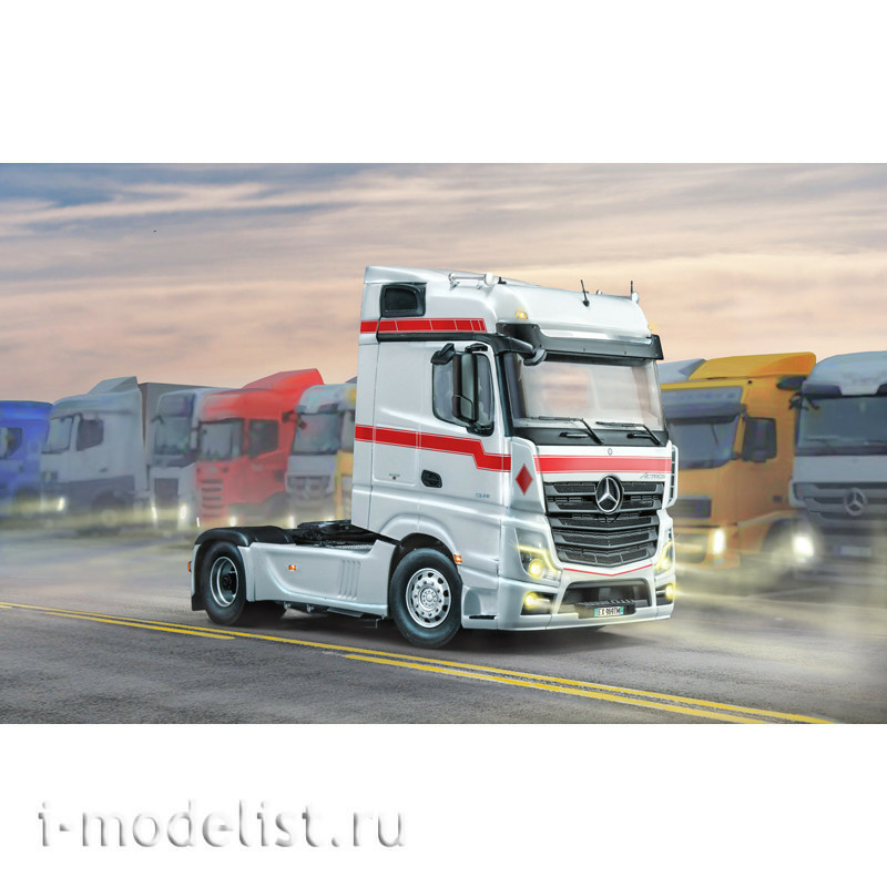 3948 Italeri 1/24 truck tractor Mercedes-Benz MP 4 BIG SPACE