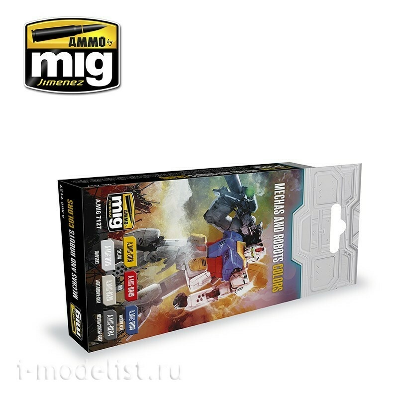 AMIG7127 Ammo Mig Mechas and Robots Colors