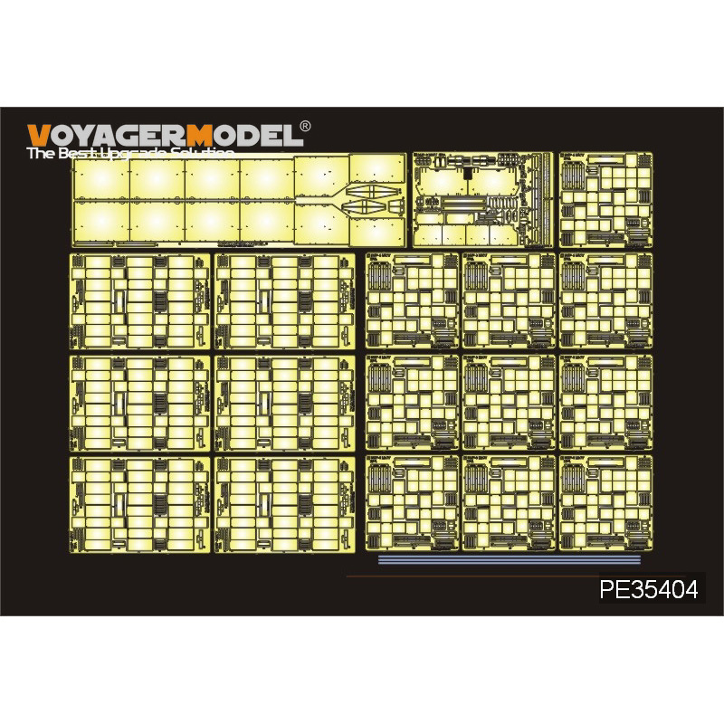 PE35404 Voyager Model 1/35 Photo etching for the Modern Russian BMP-3 ERA of the military-industrial complex