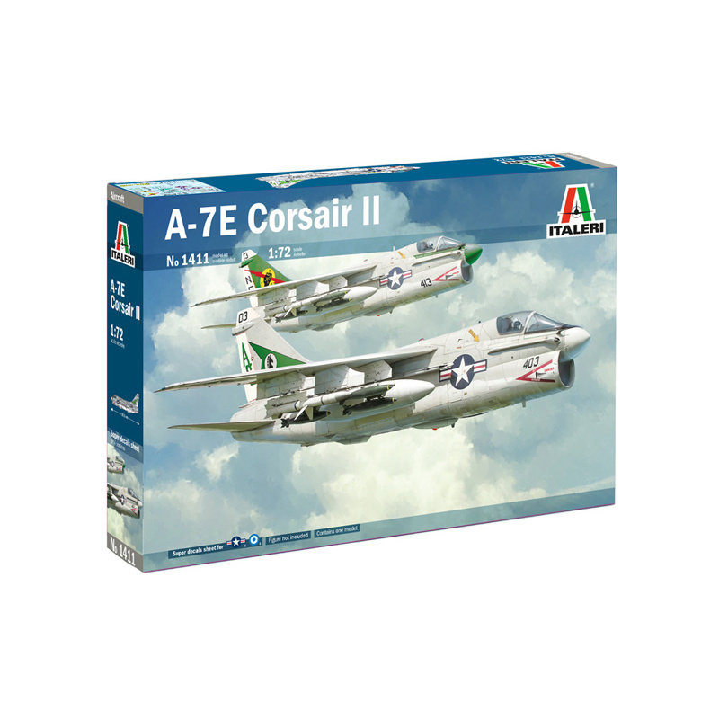 1411 Italeri 1/72 Aircraft A-7E CORSAIR II