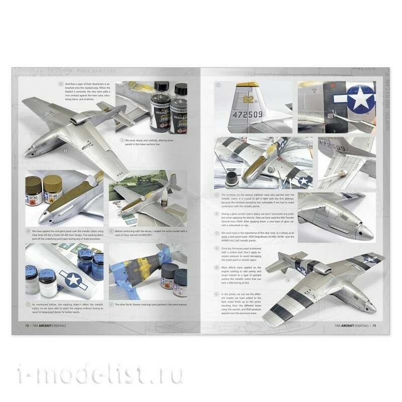 AMIG6323 Ammo Mig Книга Notобходимое для создания везеринга самолётов / TWA Aircraft Essentials