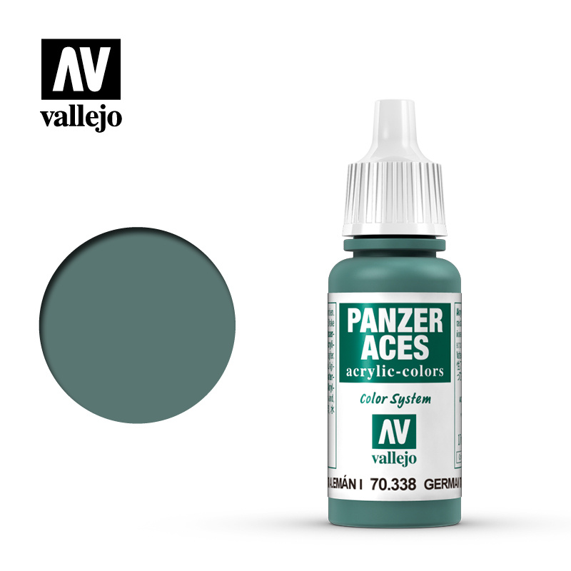 70338 Vallejo acrylic Paint `Panzer Aces` German Tank Crew Highlights I