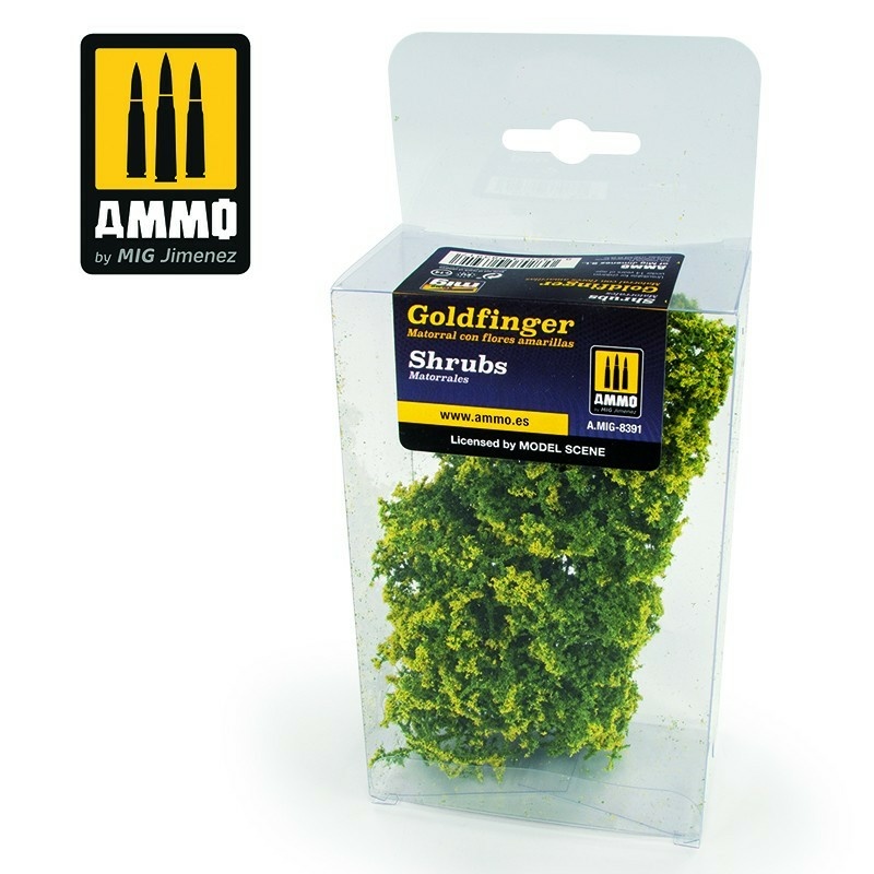 AMIG8391 Ammo Mig Shrubs - Goldfinger / Scrubs - Goldfinger