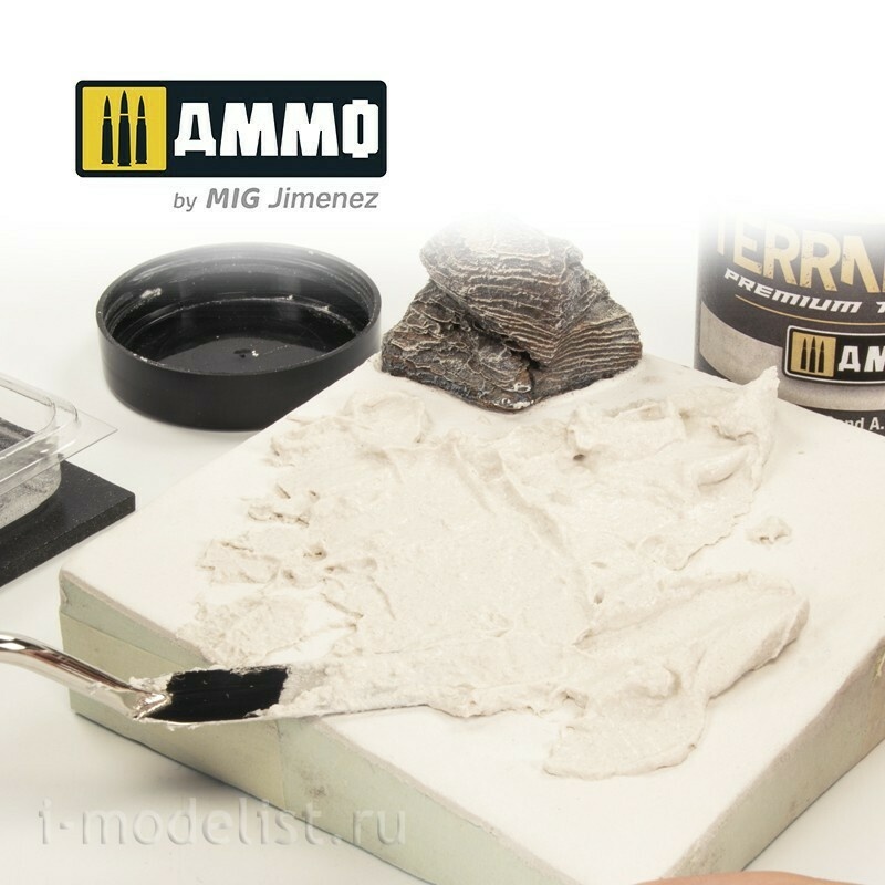 AMIG2175 Ammo Mig Акриловая текстура IONIC DRYBRUSH Тихоокеанский песок / Pacific Sand