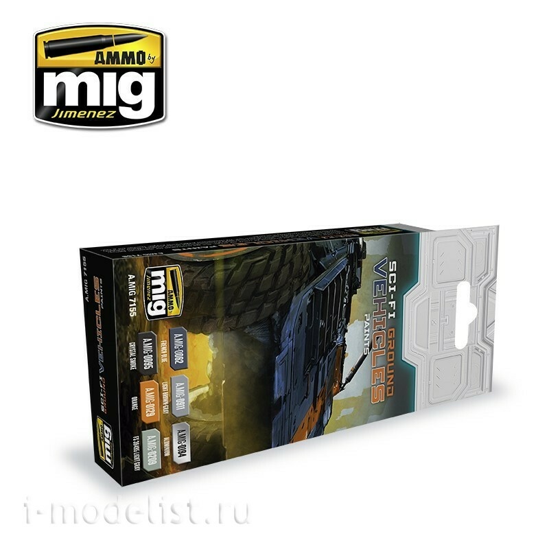 AMIG7155 Ammo Mig Sci-Fi Ground Vehicles Paints