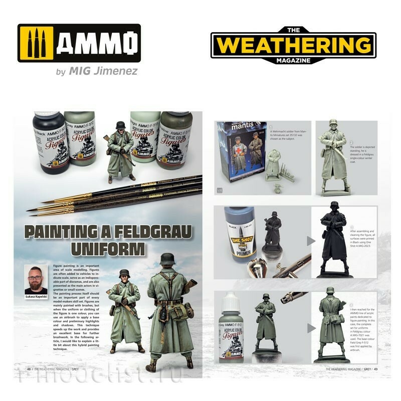 AMIG4784 Ammo Mig The Weathering Magazine Issue 3: Grey