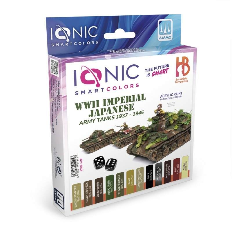 IONIC-1205 Ammo Mig Японские автомобили времен 2МВ 1942-1945 / 1942-1945 WWII Japanese vehicles