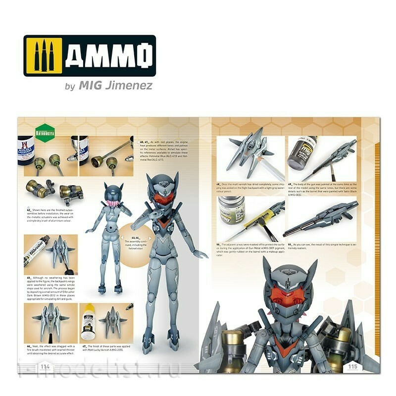 AMIG6113 Ammo Mig the Book How to KOTOBUKIYA Models (English language)