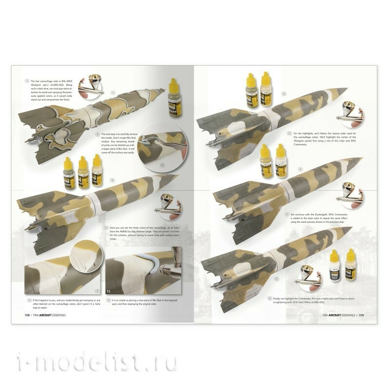 AMIG6323 Ammo Mig Книга Notобходимое для создания везеринга самолётов / TWA Aircraft Essentials