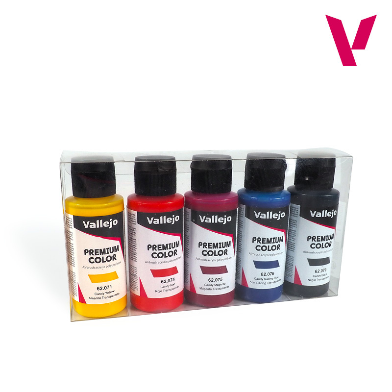 62101Vallejo Premium RC Opaque Basics Set Premium/5*60 ml