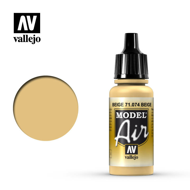 71074 Vallejo acrylic Paint `Model Air` Radome tan