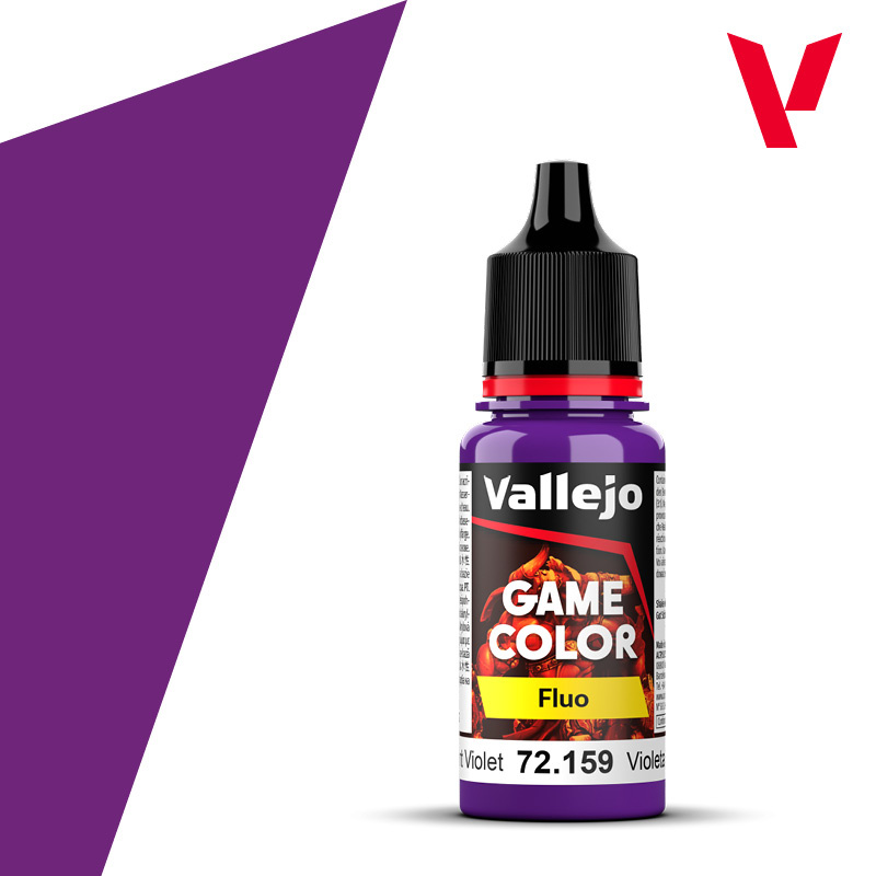 72159 Vallejo Акриловая краска Game Color Флуоресцентный фиолетовый / Fluorescent Violet