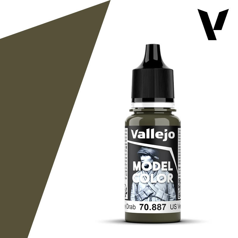 70887 Vallejo acrylic Paint `Model Color` US Olive Drab