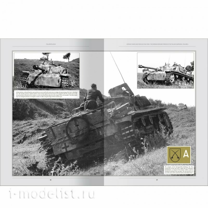 AMIG6305 Ammo Mig Книга ITALIENFELDZUG - Notмецкие танки и броnotехника 1943-1945 гг., том 5 (на английском языке) / German Tanks and Vehicles 1943-1945 Vol. 5 (English)