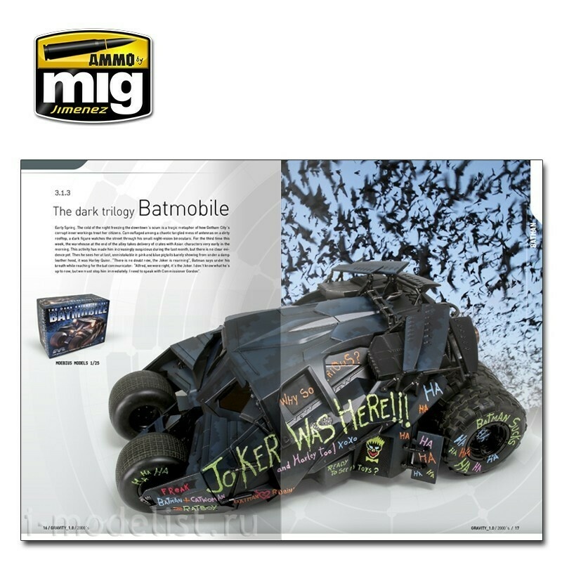 AMIG6110 Ammo Mig GRAVITY 1.0 - SCI FI MODELLING PERFECT GUIDE