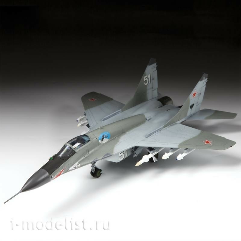 7278 Zvezda 1/72 MiG-29 (9-13)