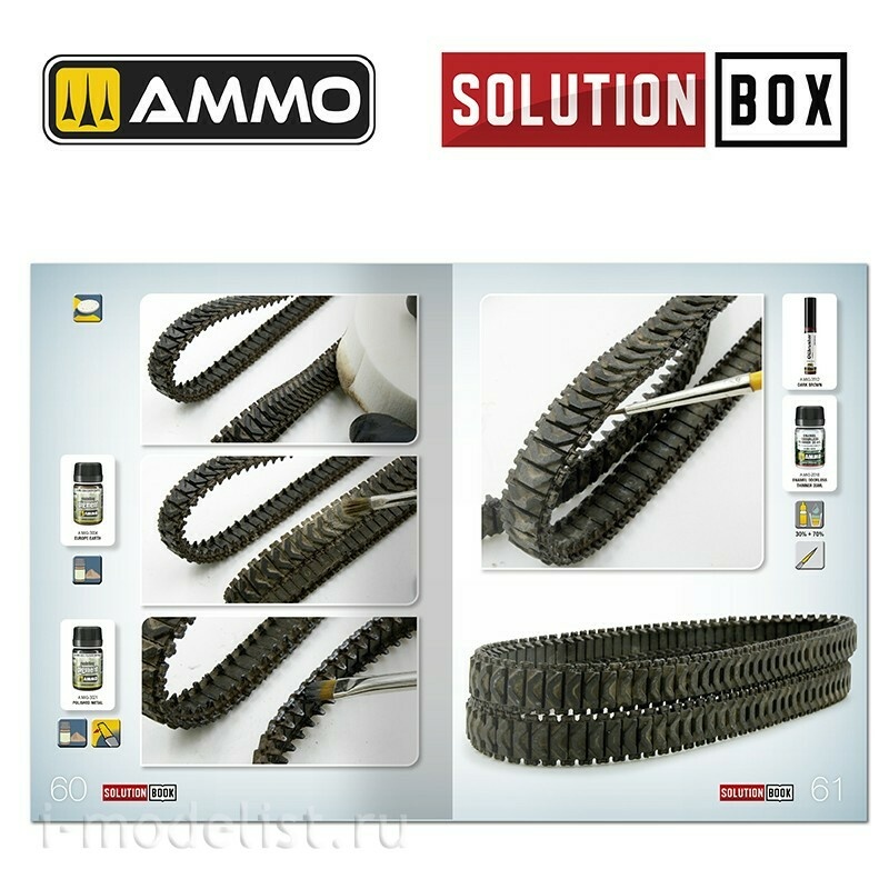 AMIG7728 Ammo Mig Набор SOLUTION BOX 22 – WWII USA ETO. Цвета и система везеринга / Colors and Weathering System