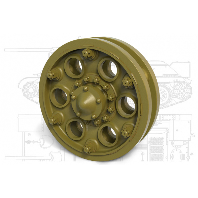 35200 Miniarm Driving wheels 34 (Zavod №112 Krasnoe Sormovo)