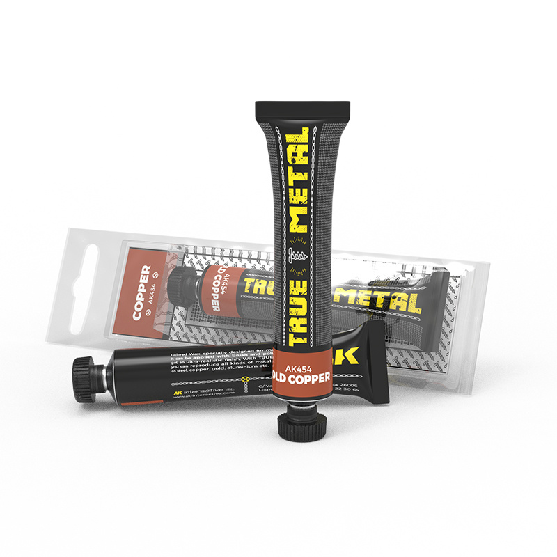 AK454 AK Interactive Wax paint TRUE METAL COPPER (