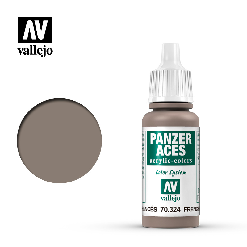 70324 Vallejo acrylic Paint `Panzer Aces` French Tank Crew Highlights