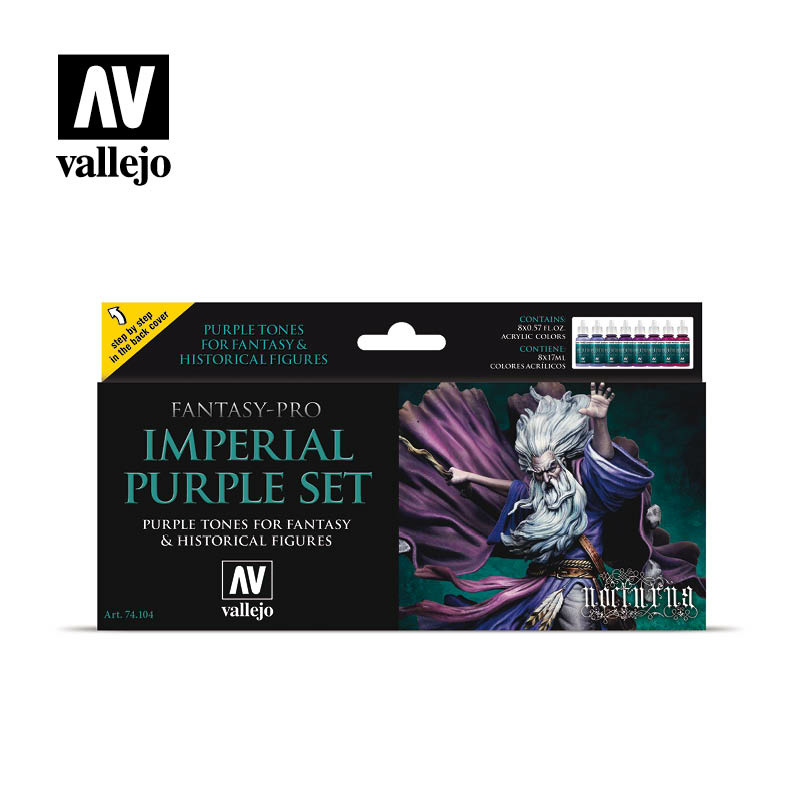 74104 Vallejo Set of acrylic paints 