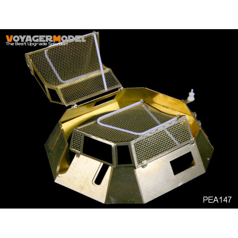 PEA147 Voyager Model 1/35 Photo etching for Sd.Kfz.222 and Sd.Kfz.250/9, Anti-border mesh Alte Turret type. 3