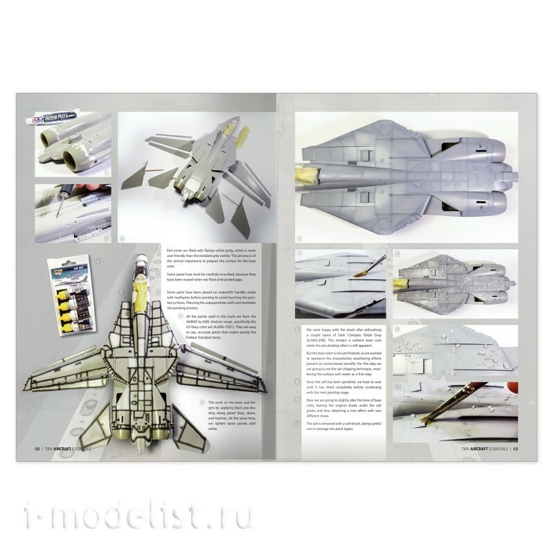 AMIG6323 Ammo Mig Книга Notобходимое для создания везеринга самолётов / TWA Aircraft Essentials
