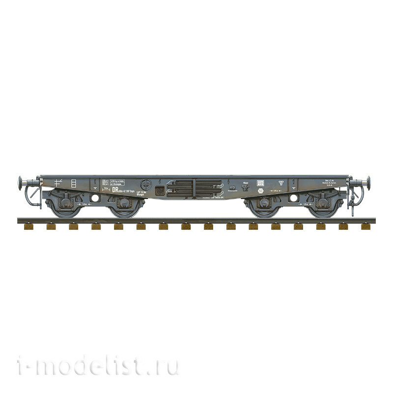 AK35501 AK Interactive 1/35 Notмецкий железноtoрожный вагон с тяжёлой платформой типа SSYS