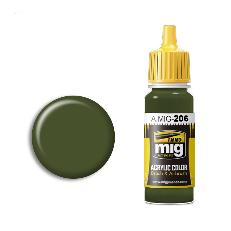 AMIG0206 Ammo Mig acrylic Paint FS 34079 (BS 641)