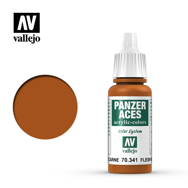 70341 Vallejo acrylic Paint `Panzer Aces` Flesh Base