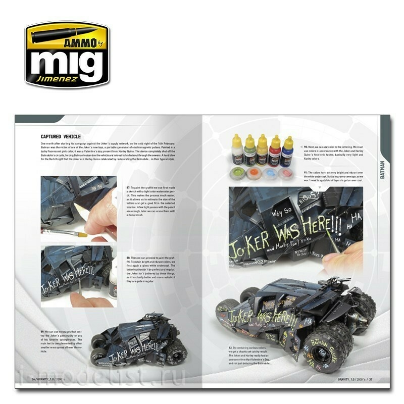 AMIG6110 Ammo Mig GRAVITY 1.0 - SCI FI MODELLING PERFECT GUIDE