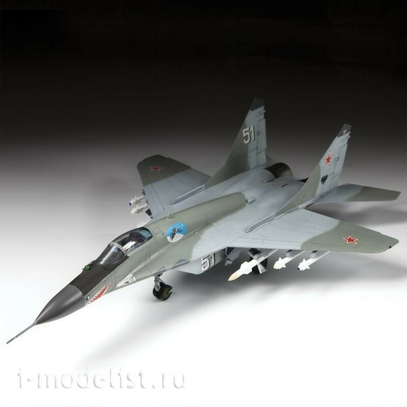 7278ПН Zvezda 1/72 Подарочный набор: Российский истребитель 