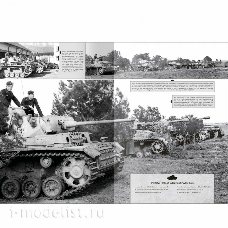 AMIG6305 Ammo Mig Книга ITALIENFELDZUG - Notмецкие танки и броnotехника 1943-1945 гг., том 5 (на английском языке) / German Tanks and Vehicles 1943-1945 Vol. 5 (English)