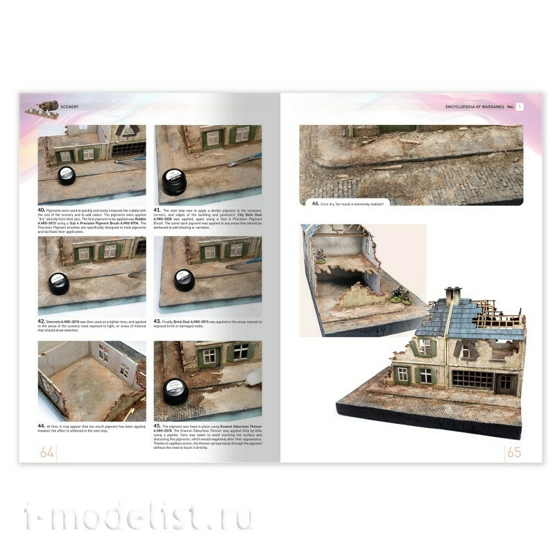 IONIC-1300 Ammo Mig Книга Энциклопедия варгеймов, том 1: Декорация / ENCYCLOPEDIA of WARGAMES Vol.1: Scenery (английский язык)