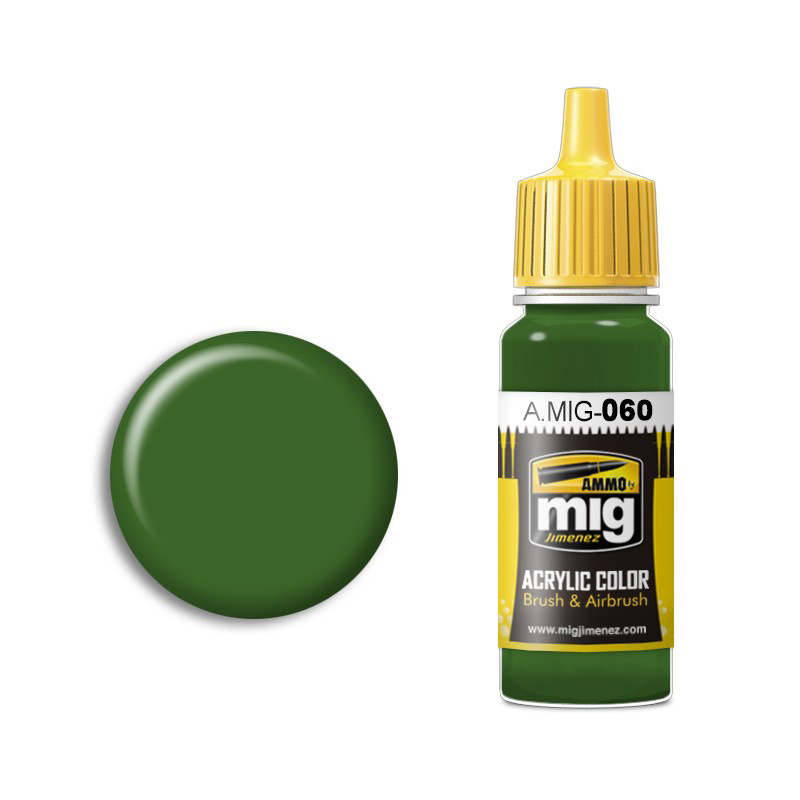 AMIG0060 Ammo Mig PALE GREEN (Pale green)