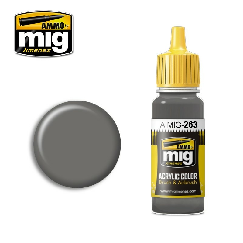 AMIG0263 Ammo Mig Acrylic Paint IJN Medium grey / IJN MEDIUM GREY