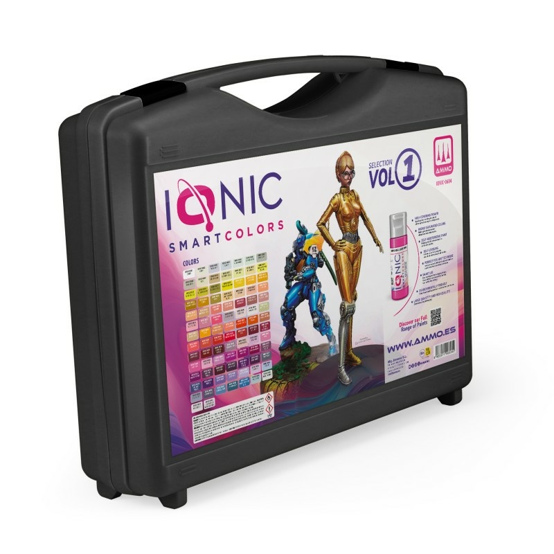 IONIC-0604 Ammo Mig Набор красок IONIC Smart Colors Selection Vol.1 (90 цветов)