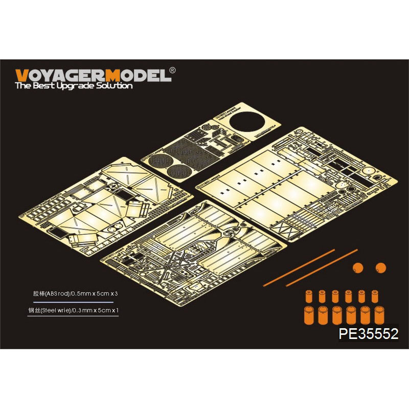 PE35552 Voyager Model 1/35 Фfromfromравление для танка VK1602 (для Amusing hobby 35A004)