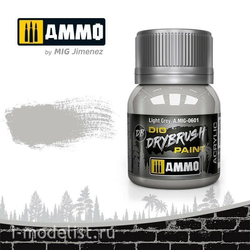 AMIG0601 Ammo Mig drybrush acrylic Paint light grey