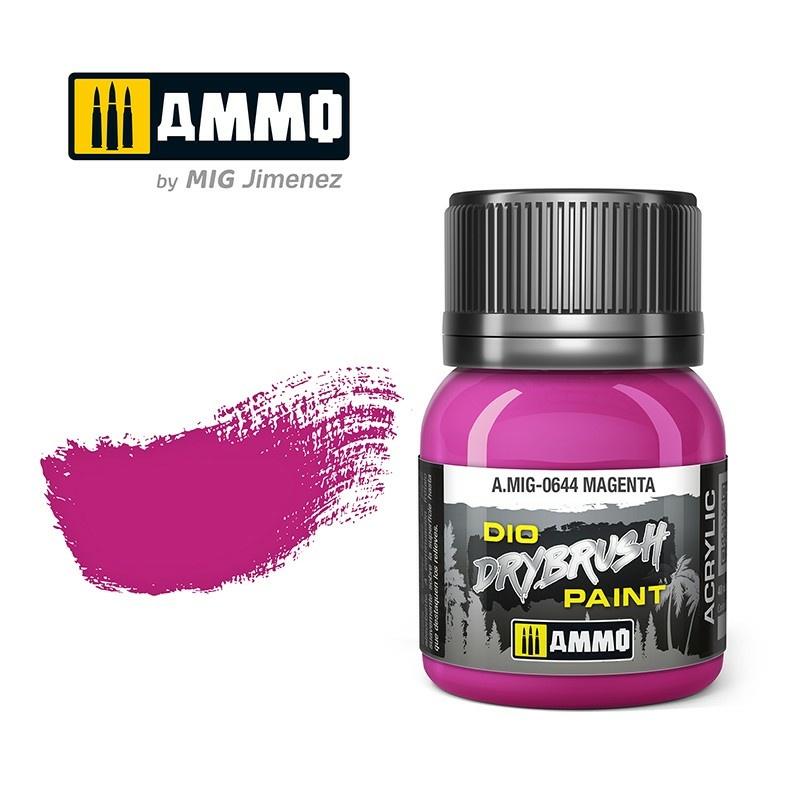 AMIG0644 Ammo Mig Paint for Dry Brush Technique DRYBRUSH Purple