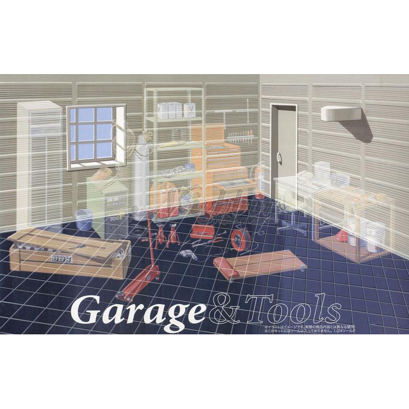 11504 Fujimi 1/24 Garage and Tools Set