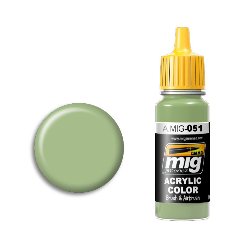 AMIG0051 Ammo Mig LIGHT GREEN KHV-553M