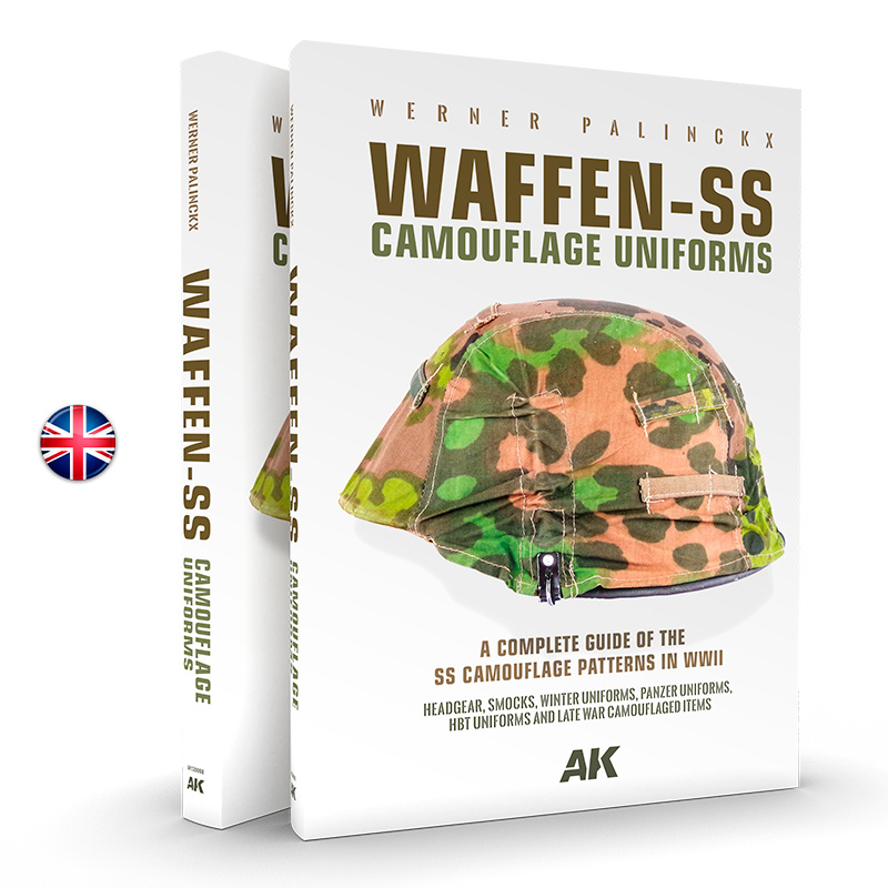 AK130008 AK Interactive Книга Камуфляжная форма Ваффен-СС from Вернера Палинкса / Waffen-SS Camouflage Uniforms by Werner Palinckx