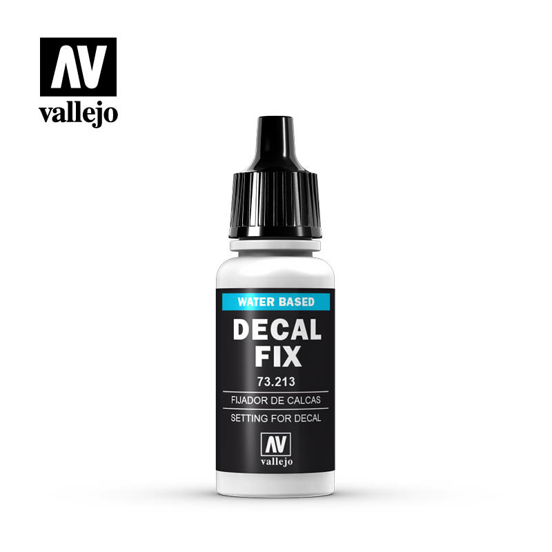 Vallejo 73213 Liquid for fixing decals/Decal fix, 17мл.