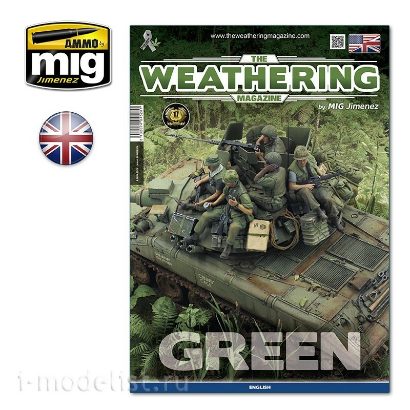 AMIG4528 Ammo Mig  The Weathering Magazine Issue 29: GREEN (English)