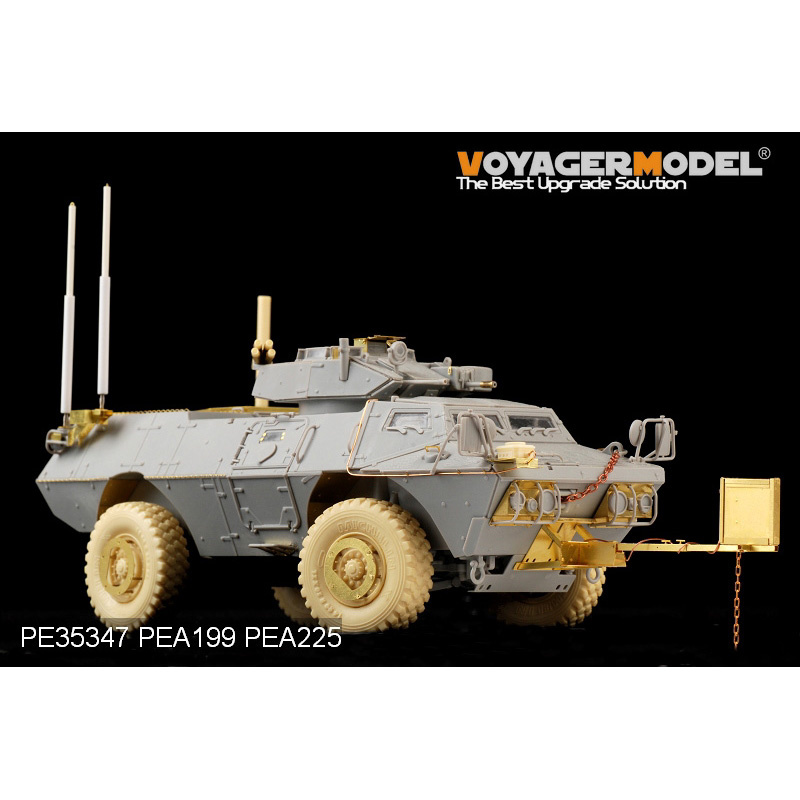 PEA199 Voyager Model 1/35 Photo Etching for APC M1117, road wheels