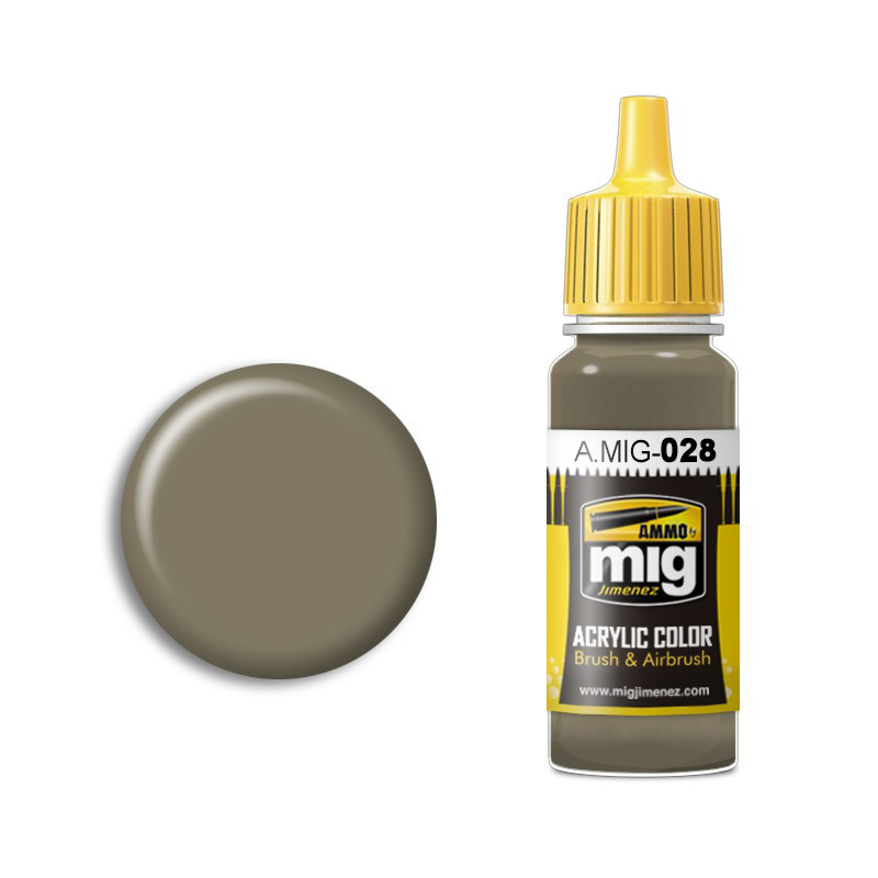 AMIG0028 Ammo Mig RAL7050 F7 GERMAN GREY BEIGE / German beige-grey 