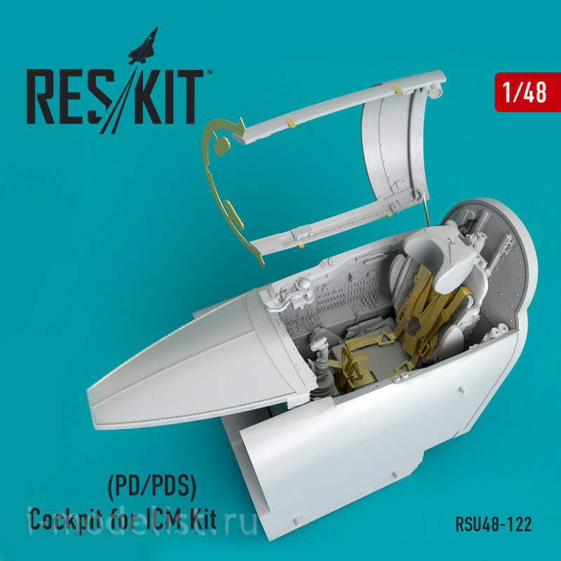 RSU48-0122 Reskit 1/48 Cockpit for M&G-25 (PD/PDS) (ICM)