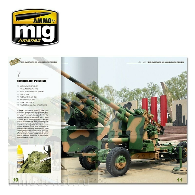 AMIG6152 Mig Ammo ENCYCLOPEDIA OF ARMOUR MODELLING TECHNIQUES VOL. 3 – CAMOUFLAGES (English)