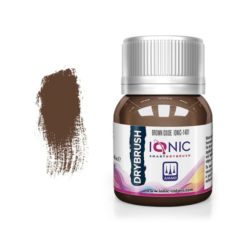 IONIC-1401 Ammo Mig Краска IONIC DRYBRUSH Коричневая окись / Brown Oxide